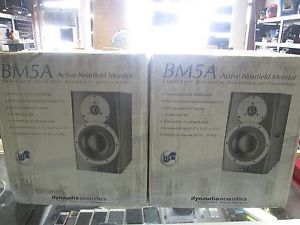 DYNAUDIO ACOUSTICS BM5A ACTIVE NEARFIELD MONITOR (PAIR)