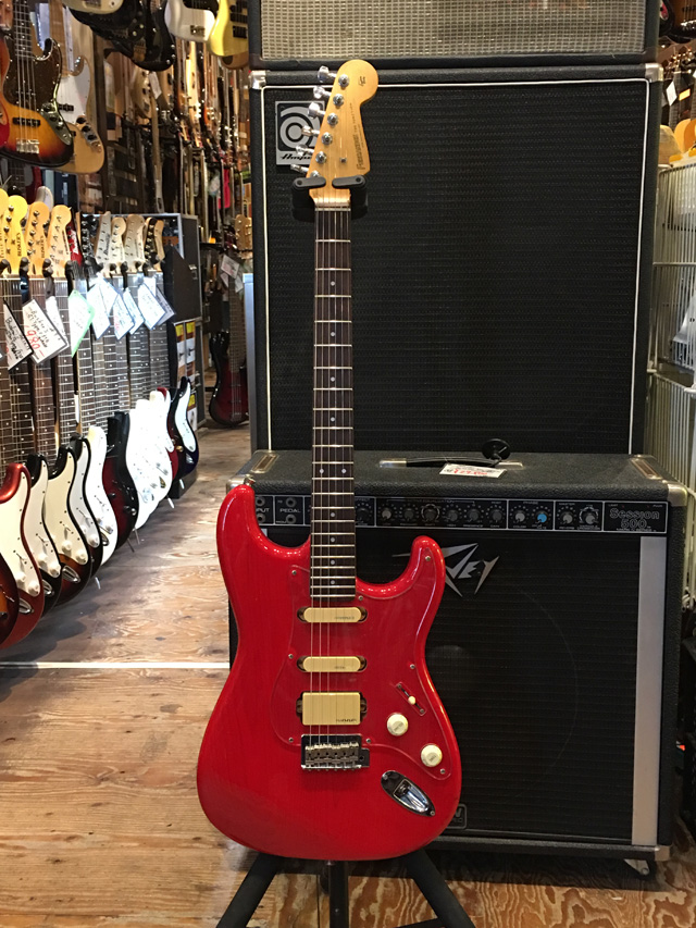 Used Fernandes ST-Type See-through Red used electric Fernandez Stratocaster