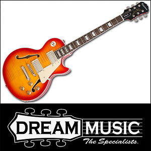 Epiphone Les Paul ES Pro Hollowbody Electric Guitar Faded Cherry Burst RRP$1099