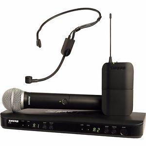 Shure BLX1288/P31-H9 Wireless System PG58 Handheld & PGA31 Headset 512-542 MHz