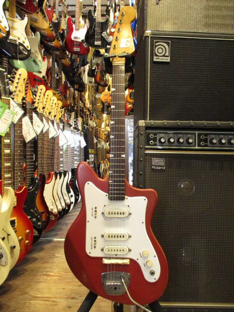 Used Guyatone LG-120T Red system used electric guitar Guyatone Bizarre