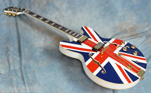 Epiphone RARE Limited Ed Union Jack Sheration 2014 Gibson USA Mini Humbuckers