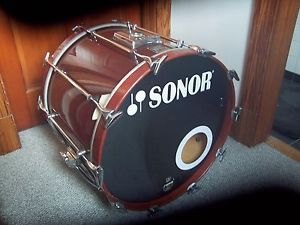 Sonor Hilte Red Maple 8 pc kit - Beautiful drums!
