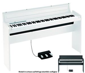 KORG LP180 WH_Design Concert Piano_Flügelklang_88 NH Keys_Lautsprecher_Stand_NEU