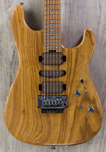 Charvel Guthrie Govan HSH Caramelized Ash Signature Guitar, Roasted Flame +Picks