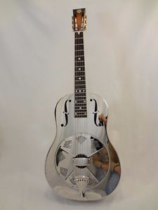 National Style N Guitar .GERMAN SILVER Body  with upgrades
