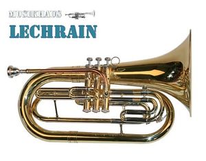 March baritone, gold, with case and mouthpiece - Karl Glaser