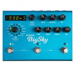 Strymon Big Sky Reverb Pedal