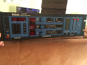 LEXICON model 200 digital reverberator reverb