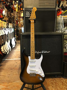 Used Fender Japan ST57 neck ST362 body Sunburst used electric guitar Fender Stra