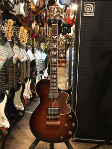 Used Burny LS-65 Sparkle Red used Barney electric guitar Les Paul type