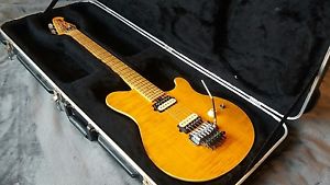 Musicman axis (flame amber)