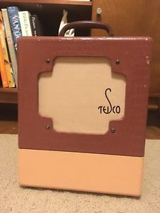Vintage 1950's Teisco "Model 15" Guitar Amp - Original Box RARE!  Made in Japan