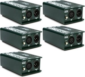 Radial ProMS2 Passive Microphone Splitter (5-pack) Value Bundle