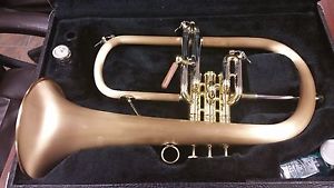 Carol Brass Flugel Horn - Mint Brushed Brass