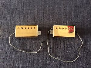 Gibson Custom 68 Gold Aged Humbucker Pickups Set aus Les Paul CS 68