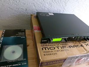 Yamaha MOTIF-RACK XS with Commercial Library from MOTIFATOR -- XL'nt Condition!