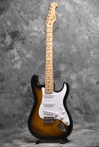 FUJIGEN NST-102 2 Tone Sunburst Made in Japan 2014 E-Guitar Free Shipping