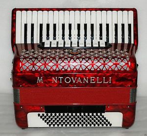 MANTOVANELLI 96 BASS Piano Accordion Akkordeon Excellent condition