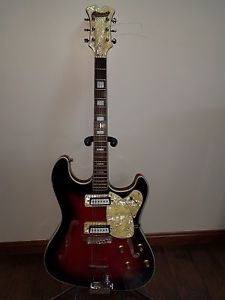 Vintage Stewart Hollow Body Electric Guitar
