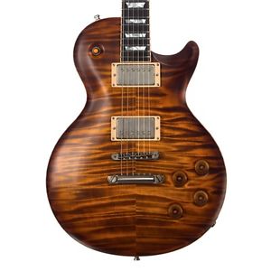 Nik Huber Orca '59 Faded Sunburst - MASSIVE FLAME - NAMM Show Guitar! 7.4lbs!