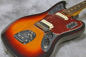 Fender American Vintage 62 Jaguar 3-Color Sunburst Electric Guitar Free Shipping