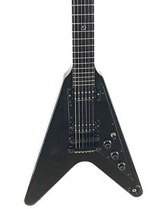 Gibson Flying V, Limited Edition, Gothic, Black, USA, 1999, OHSC