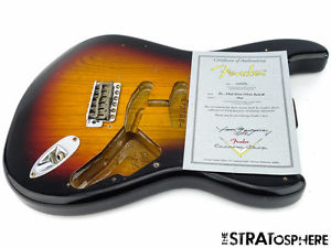 Fender Custom Shop Postmodern Relic Stratocaster BODY+ HARDWARE Strat Sunburst
