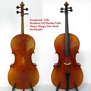 Exceptional Cello!Exceptional Tone!200-y Old Spruce!Master's Own Work!No.W9,2017