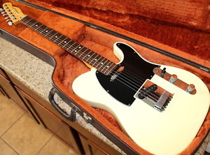 Fender American Telecaster USA Tele Arctic White w/ Vintage Ibanez Case