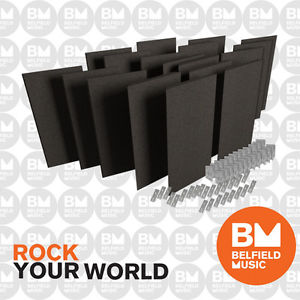Auralex ProPanel Pro Kit 2: Obsidian (18 Panels) - BNIB - Belfield Music