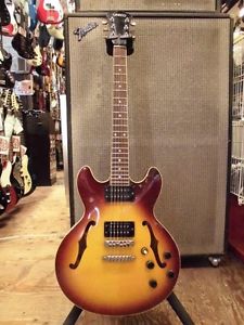 Used Greco SV-600 Sunburst used electric guitar Greco semi-acoustic from JAPAN