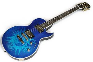 SPEAR GUITAR Hanuman Queen Aquamarine Blue Burst SG-HM-Q-ABB E-guitar