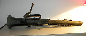 UNUSUAL 9 KEYS FRENCH OPHICLEIDE CIRCA 1850