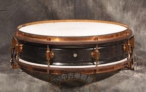 Leedy Black Elite Model Used Snare drum  w/ Gigbag