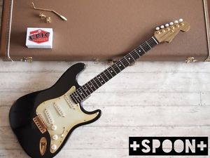 Fender & Warmoth Custom Component "Black 1" Tribute Stratocaster Electric Guitar