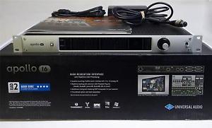 Universal Audio Apollo 16 MKI with Thunderbolt option card