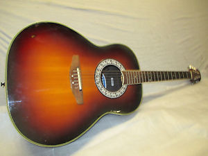 80's OVATION ELECTRO ACOUSTIC STEEL STRING - made in USA