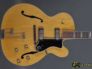 1966 Epiphone Broadway - Natural Blonde - Headstock Repair / PLAYER!