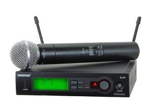 Shure SLX24/SM58 Handheld Wireless System, J3