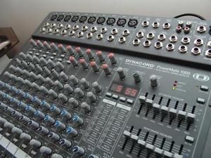 Dynacord Mischpult PowerMate 1000 + Unterlagen