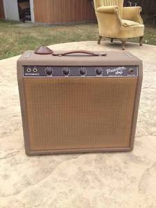 1962 Fender Princeton Vintage Tube Guitar Amp Amplifier CLEAN!