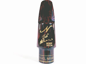 Rafael Navarro Bob Mintzer BEBOP SPECIAL 8* Marble HR Tenor Saxophone Mouthpiece