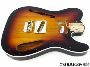 Fender American ELITE Thinline Telecaster BODY + HARDWARE USA Tele USA Sunburst