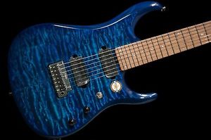 Sterling by Music Man 7 String John Petrucci JP157 Neptune Blue w/ gig bag