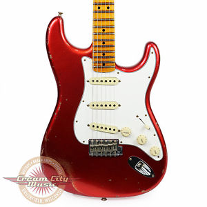 Brand New Fender Custom Shop 2017 Limited '64 Stratocaster Relic Candy Apple Red