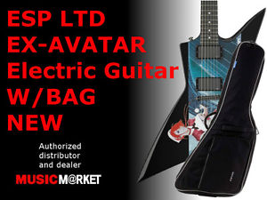 ESP LTD EX-AVATAR Electric Guitar W/BAG NEW