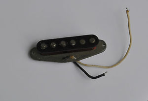 1966 - 1968 Fender Original Stratocaster Pickup micro Grey Bottom Vintage USA