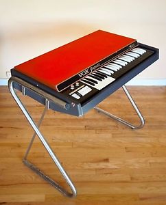 1967 Vox Jaguar Vintage Combo Organ Keyboard Continental Fully Serviced, Z Legs