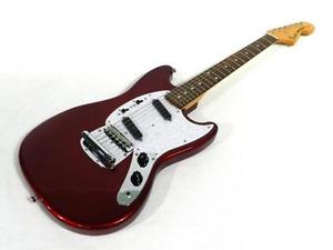 Fender Japan MG69 Mustang Candy Apple Red E-Guitar Free Shipping